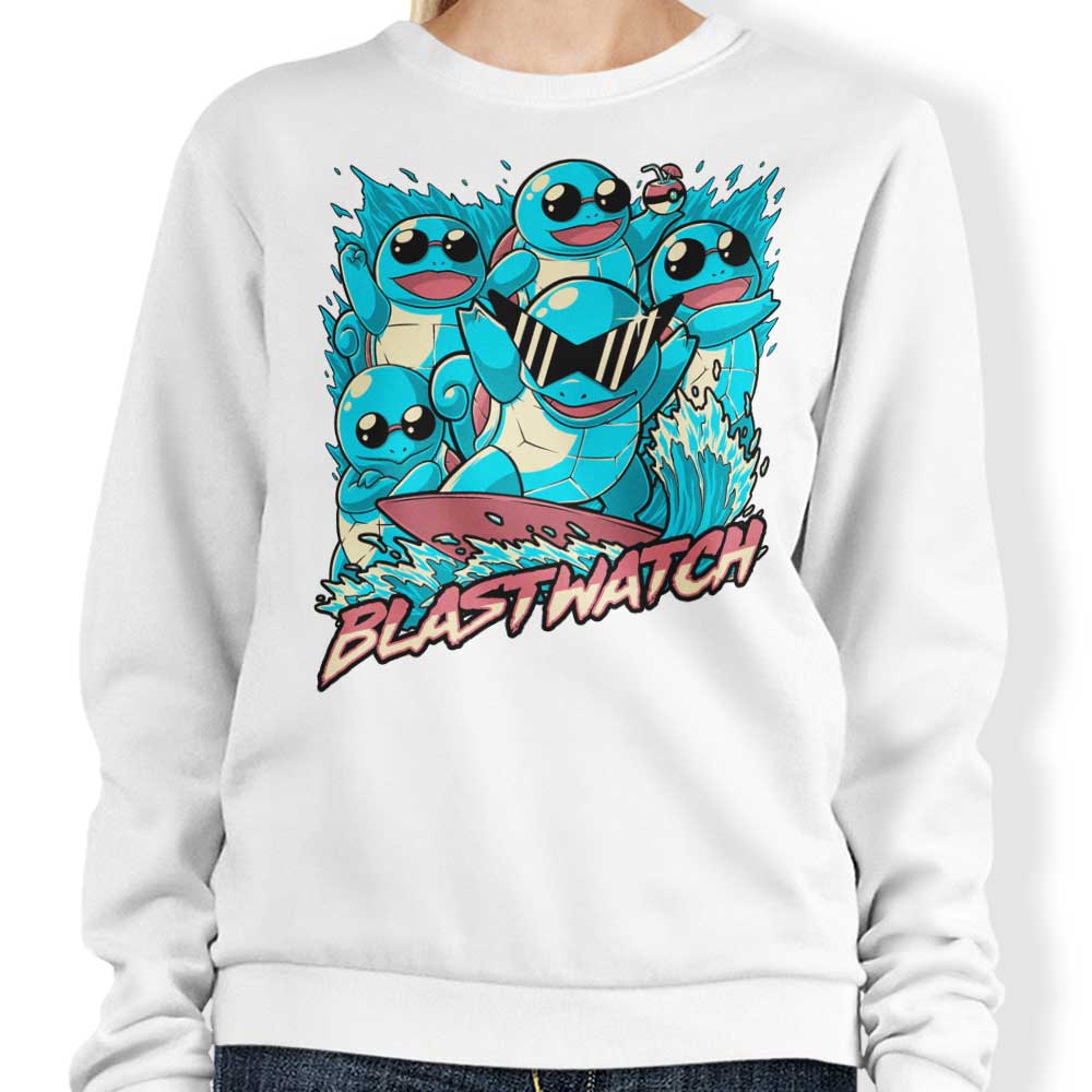 Studio Mootant's Blastwatch Crewneck Sweatshirt - Comfortable and Durable Apparel