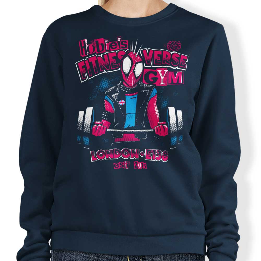 Teesgeex's Hobie's Fitness Crewneck Sweatshirt in S - 4XL Sizes