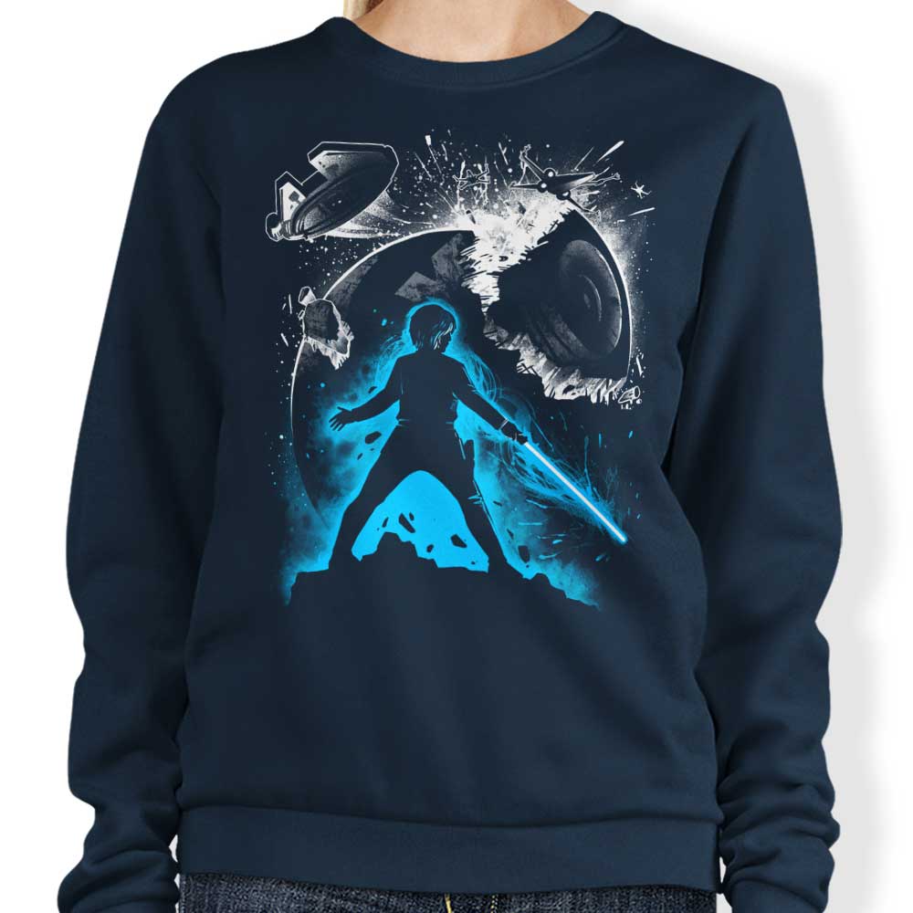 Alemaglia's New Hope Crewneck Sweatshirt - Comfortable and Durable