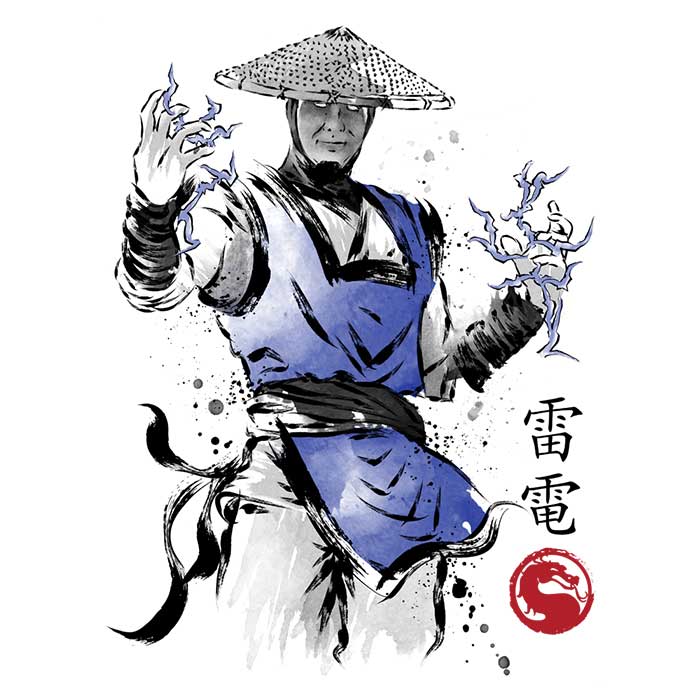 Dr. Monekers' Thunder God Sumi-e Comfortable Crewneck Sweatshirt