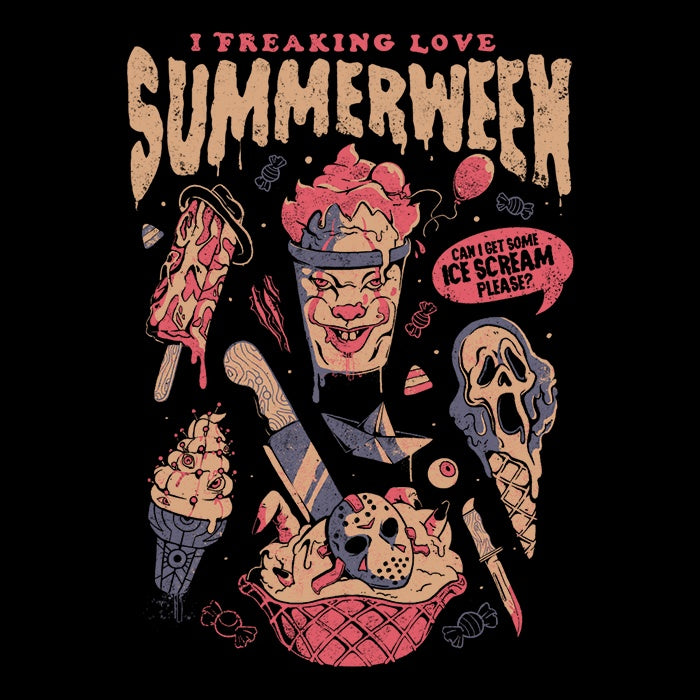Edu.ely's Summerween Comfortable Crewneck Sweatshirt in S - 4XL Sizes
