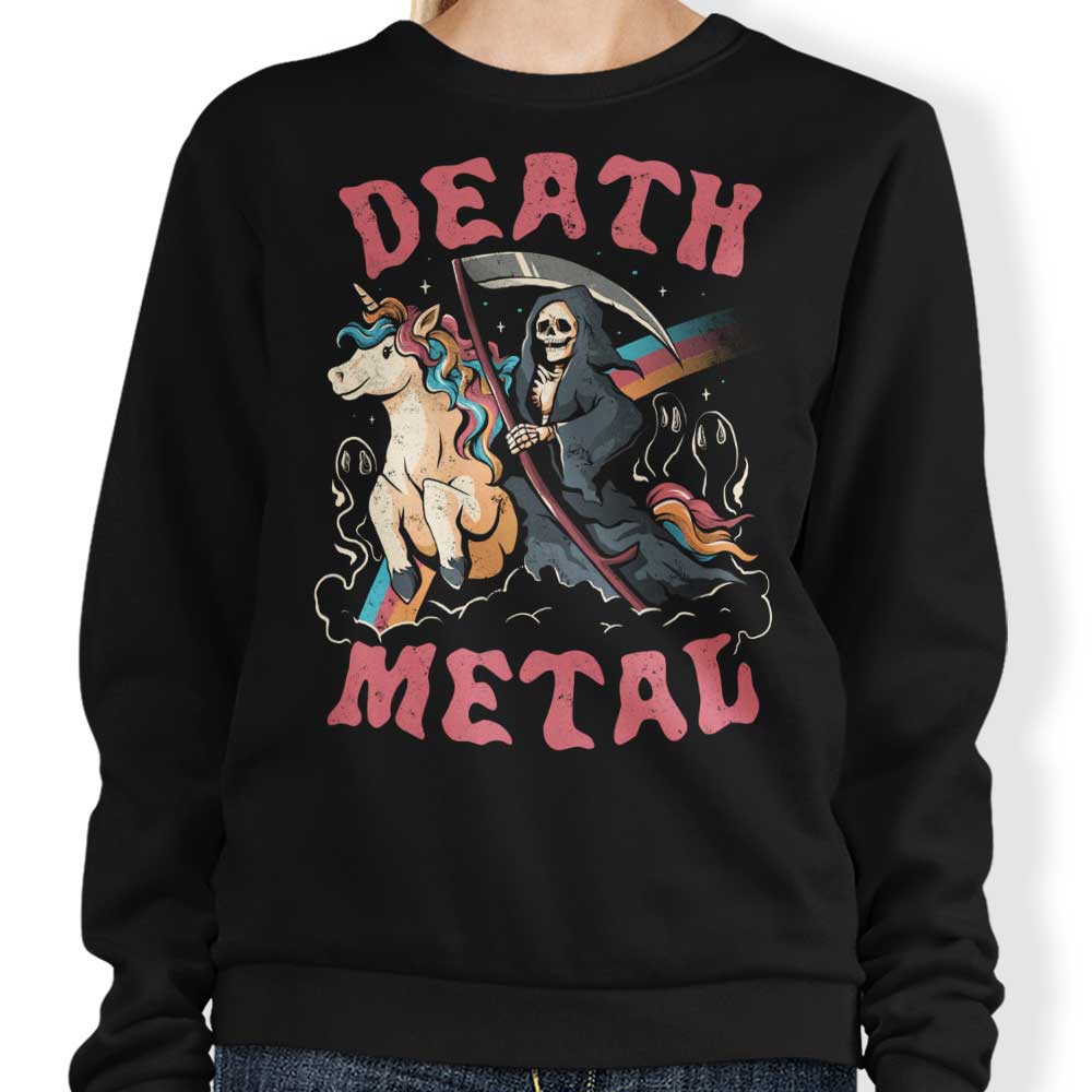 Stylish Death Metal Sweatshirt by Edu.ely