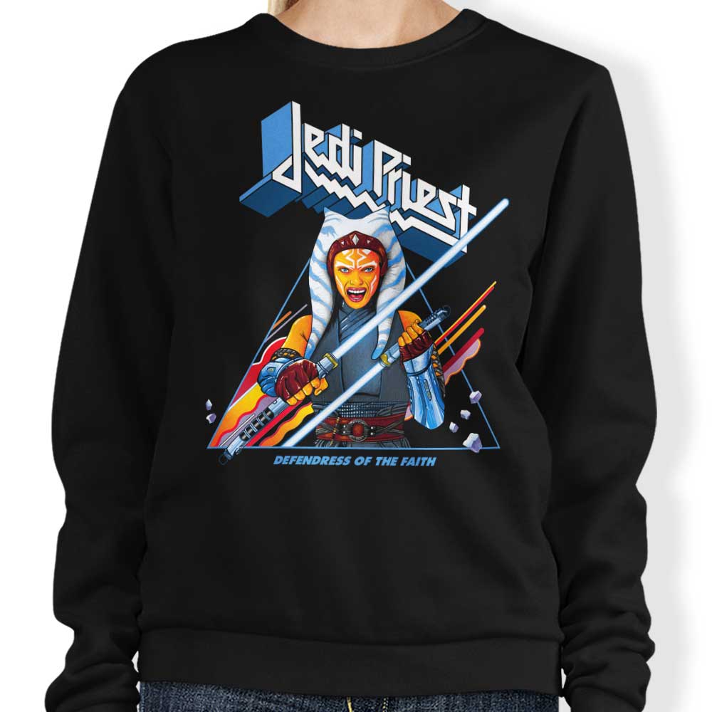 Faith Defender Crewneck Sweatshirt by CappO, S - 4XL Sizes