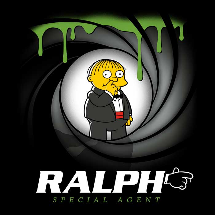 Special Agent Ralph Themed Crewneck Sweatshirt for Casual Wear
