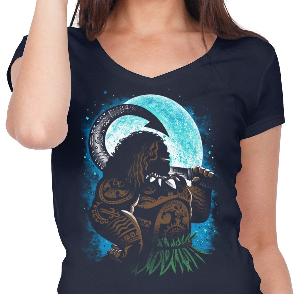 Alemaglia's Heroic Women's V-Neck for All