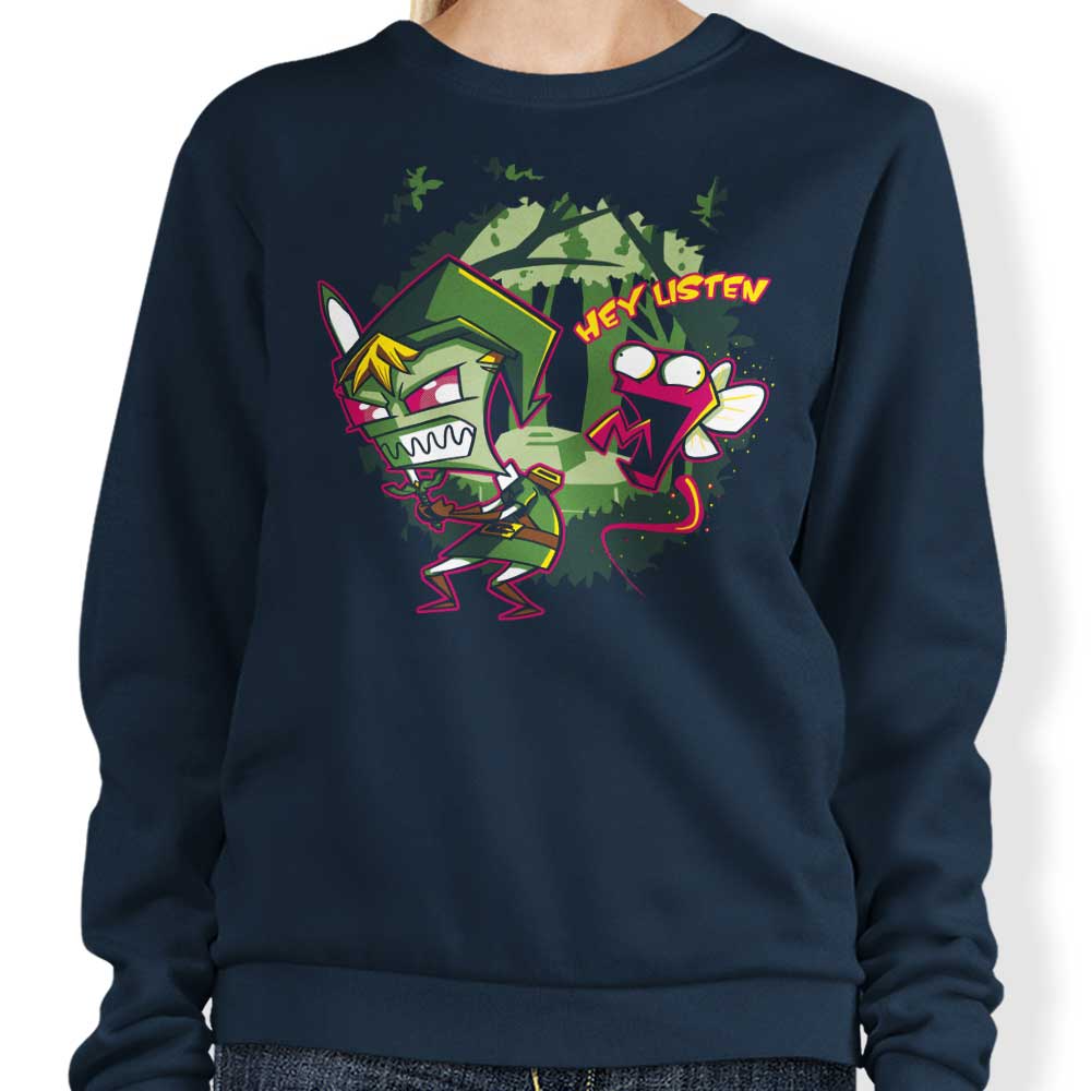 The Enigmatic Legend of Zim Cotton Sweatshirt for All Ages