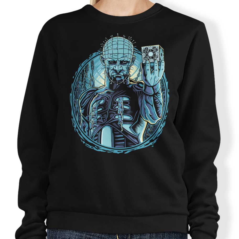 Svthyp's Comfortable 'Into the Labyrinth' Crewneck Sweatshirt in S - 4XL
