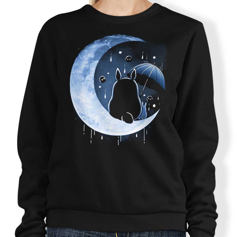 Vallina84's My Neighbor's Moon Crewneck Sweatshirt in S - 4XL Sizes