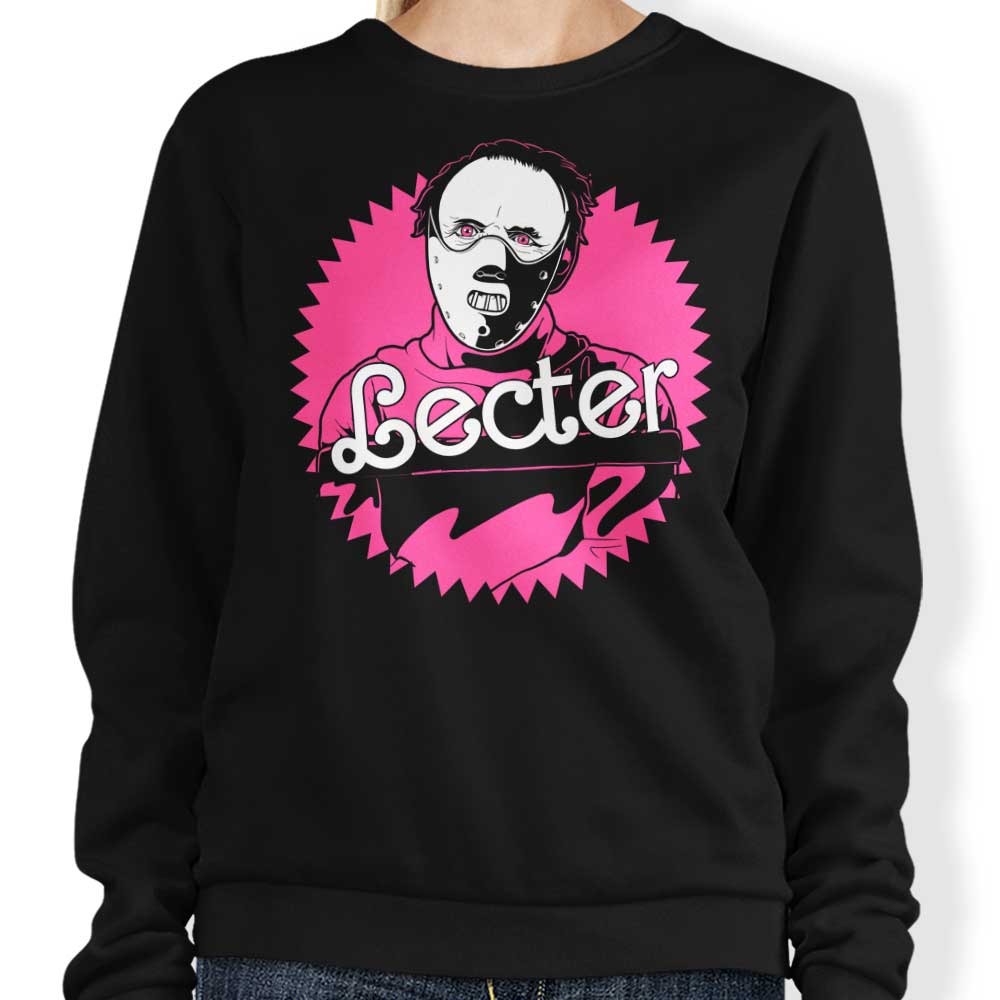 Malibu Cannibal Crewneck Sweatshirt by Astrobot Invention