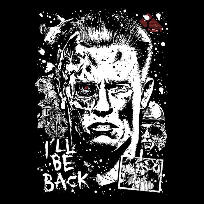 Arinesart's Comfortable 'I'll Be Back' Crewneck Sweatshirt in S - 4XL