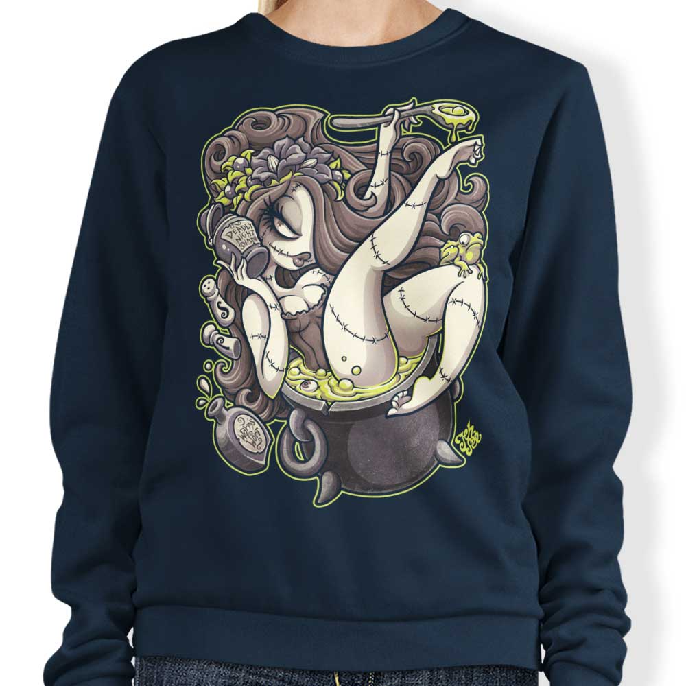 Jehsee's Deadly Nightshade Comfortable Crewneck Sweatshirt in S - 4XL Sizes