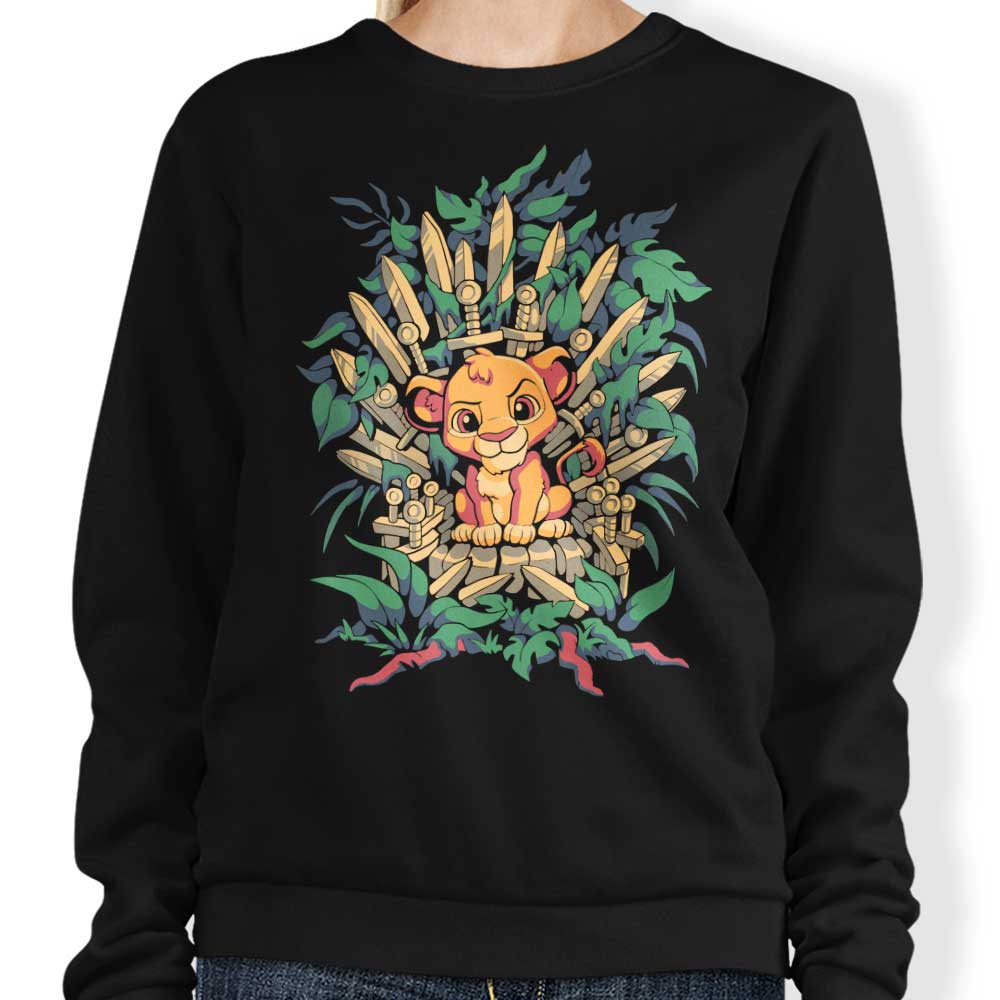 Geekydog True King Crewneck Sweatshirt - Comfortable and Durable