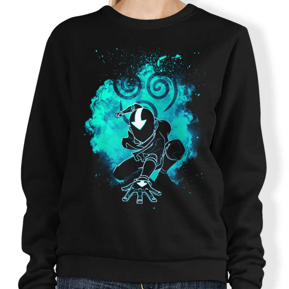 Donnie Illustrations 'Soul of the Air' Comfortable Crewneck Sweatshirt