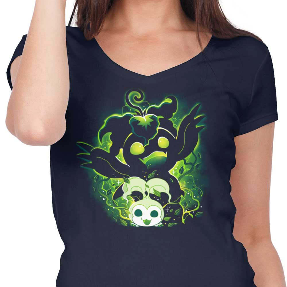 DigiSincerity Women's Fashionable V-Neck Apparel