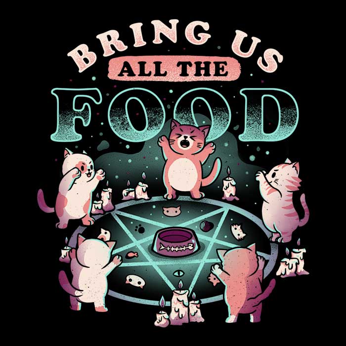 Edu.ely's 'Bring All the Food' Crewneck Sweatshirt for All Sizes
