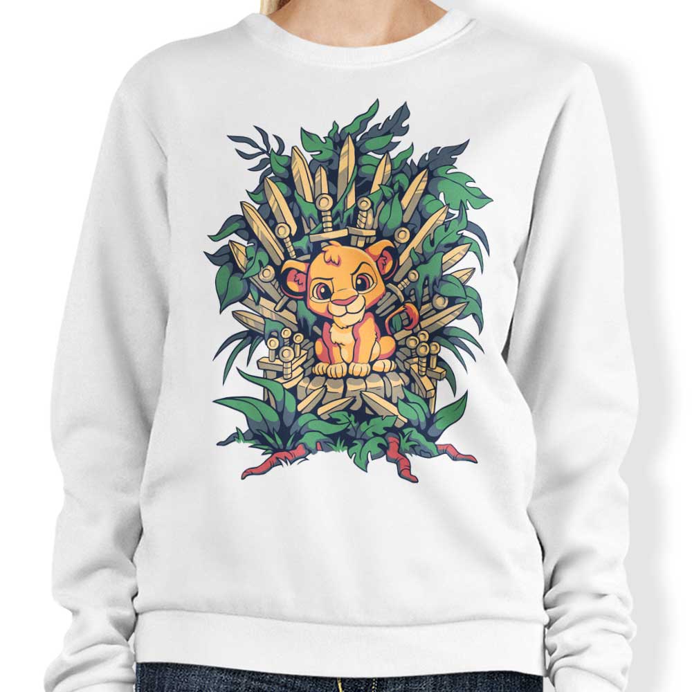 Geekydog True King Crewneck Sweatshirt - Comfortable and Durable