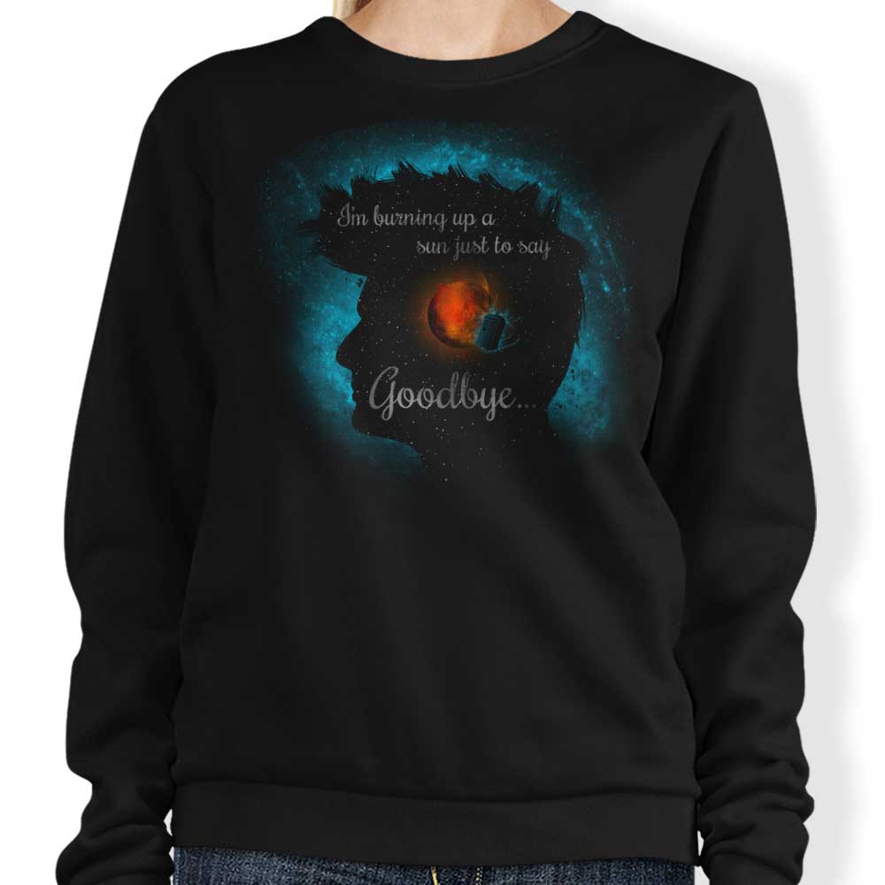 RebelArt's 'Just to Say Goodbye' Comfortable Crewneck Sweatshirt