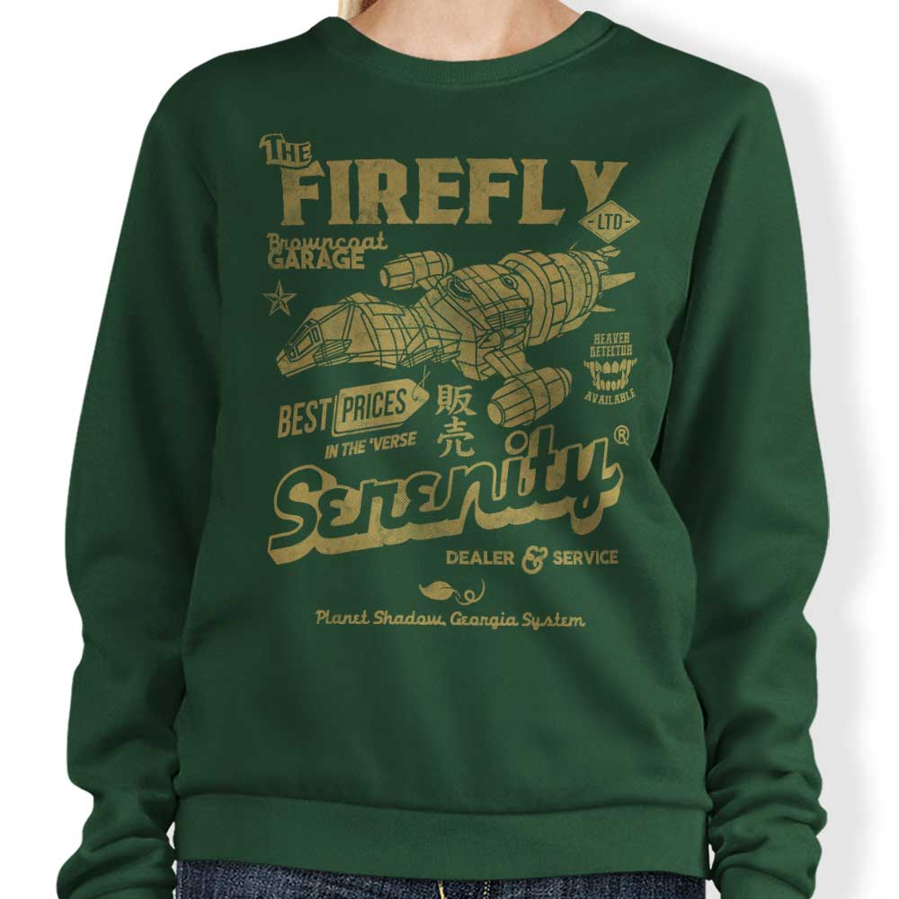 Firefly Garage Men's or Women's Stylish Sweatshirt