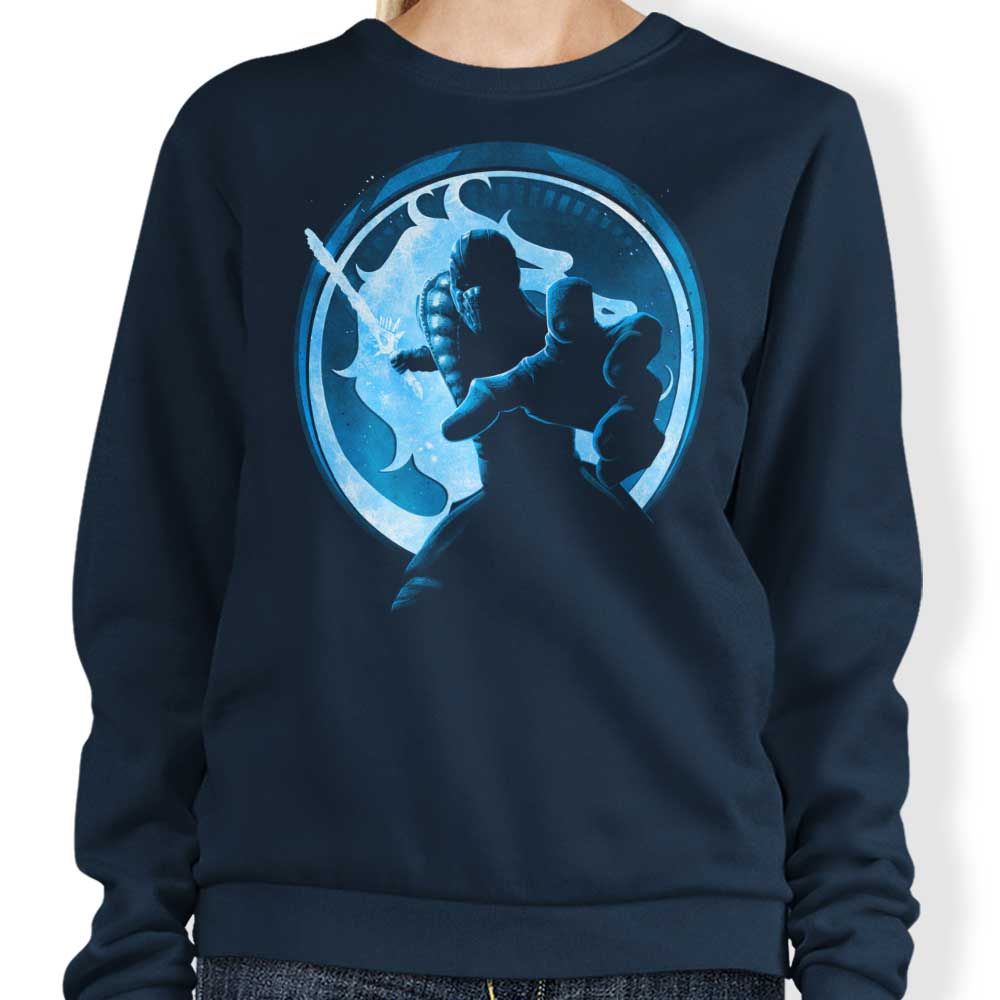 Teesgeex Cryomancer Ninja Crewneck Sweatshirt for All Sizes