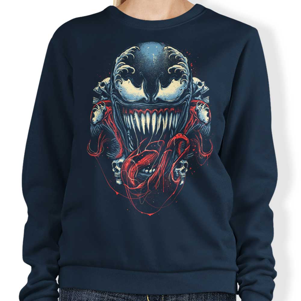Glitchygorilla's Stylish 'Let the Devil In' Sweatshirt