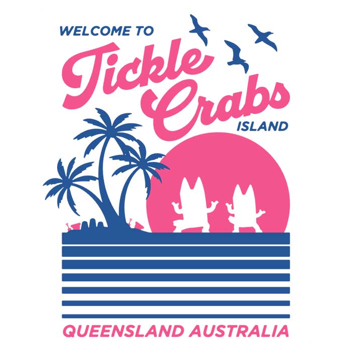 CaptainHarHar's Tickle Crabs Island Welcome Sweatshirt