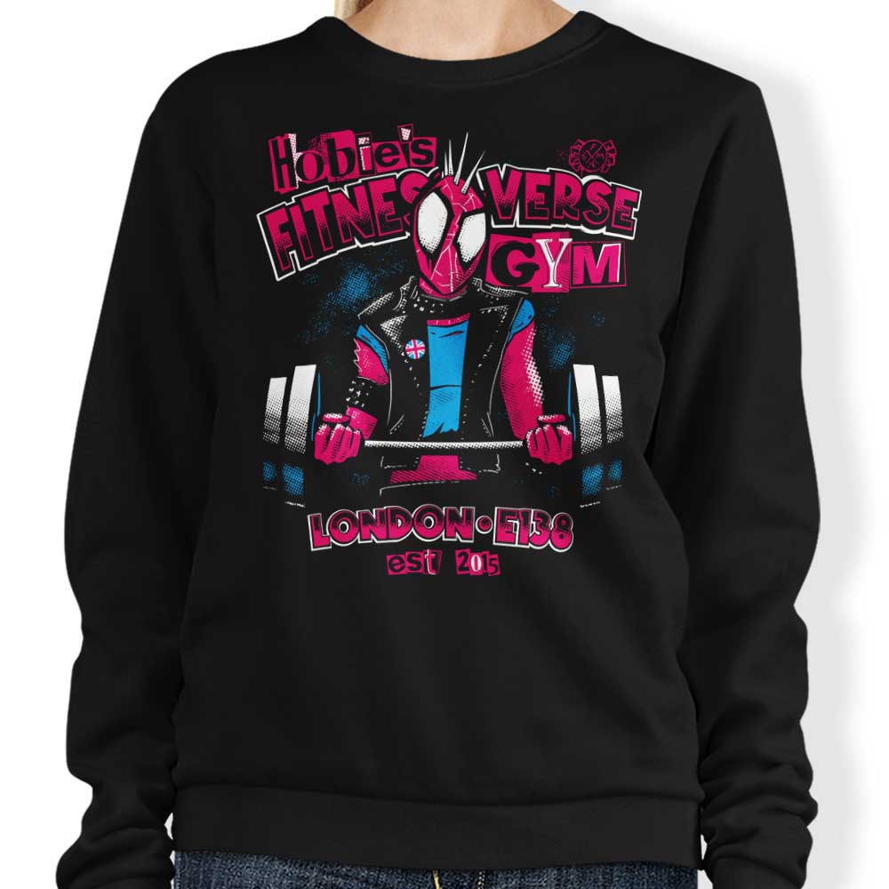 Teesgeex's Hobie's Fitness Crewneck Sweatshirt in S - 4XL Sizes