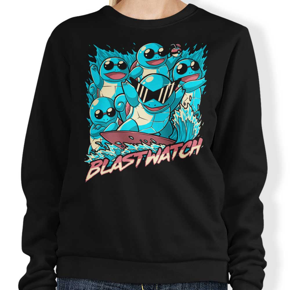 Studio Mootant's Blastwatch Crewneck Sweatshirt - Comfortable and Durable Apparel