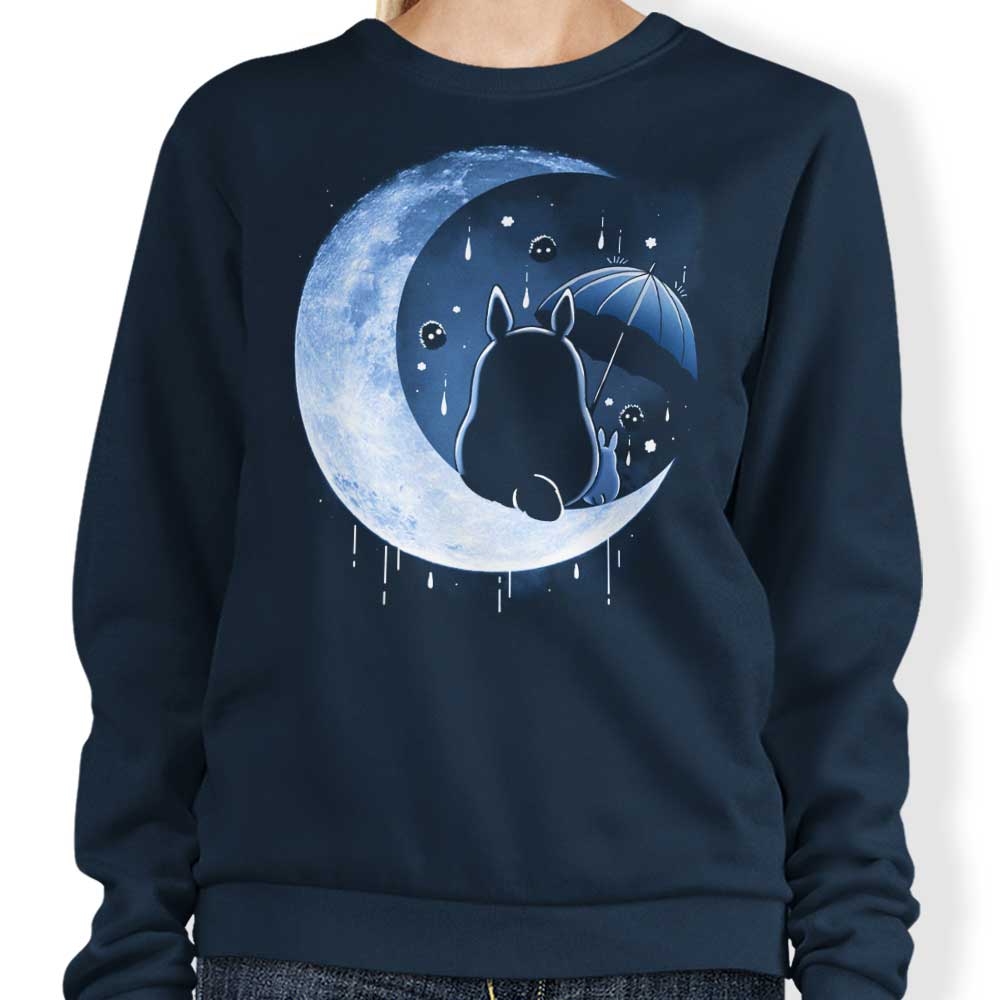 Vallina84's My Neighbor's Moon Crewneck Sweatshirt in S - 4XL Sizes