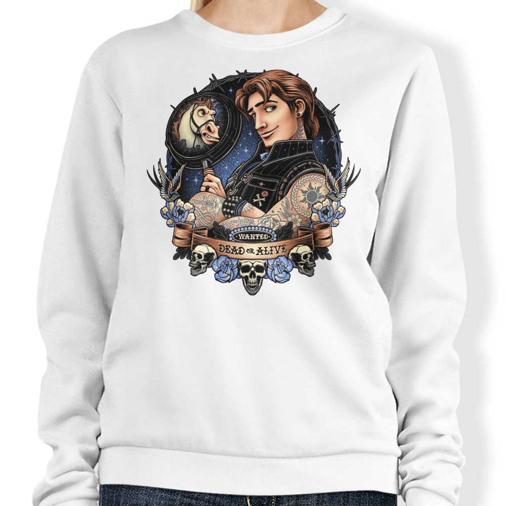 Momma Gorilla's 'Wanted Dead or Alive' Crewneck Sweatshirt - Comfortable and Durable