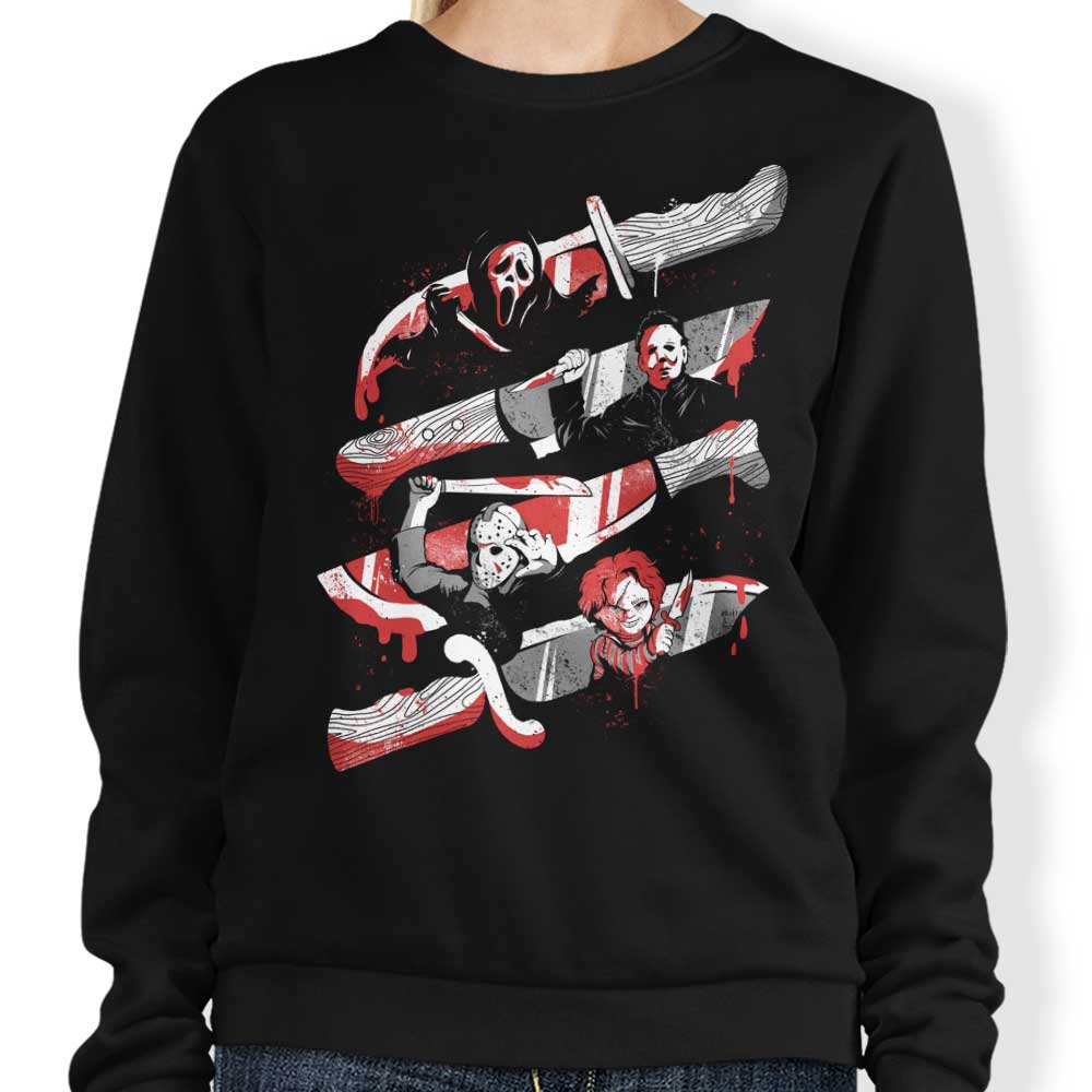 Edu.ely Knife Killers Branded Sweatshirt for Fashion Lovers