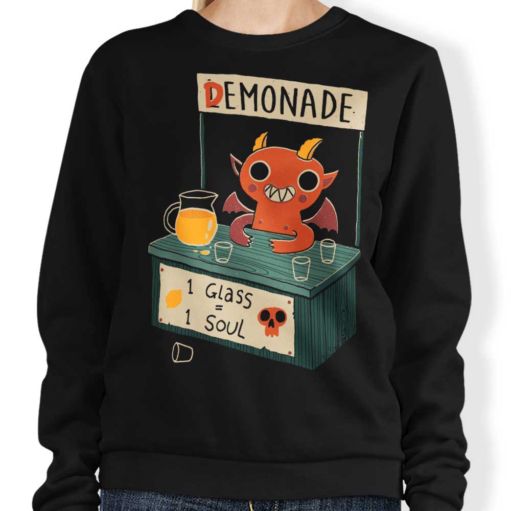 DinoMike Demonade Crewneck Sweatshirt for Comfortable Wear