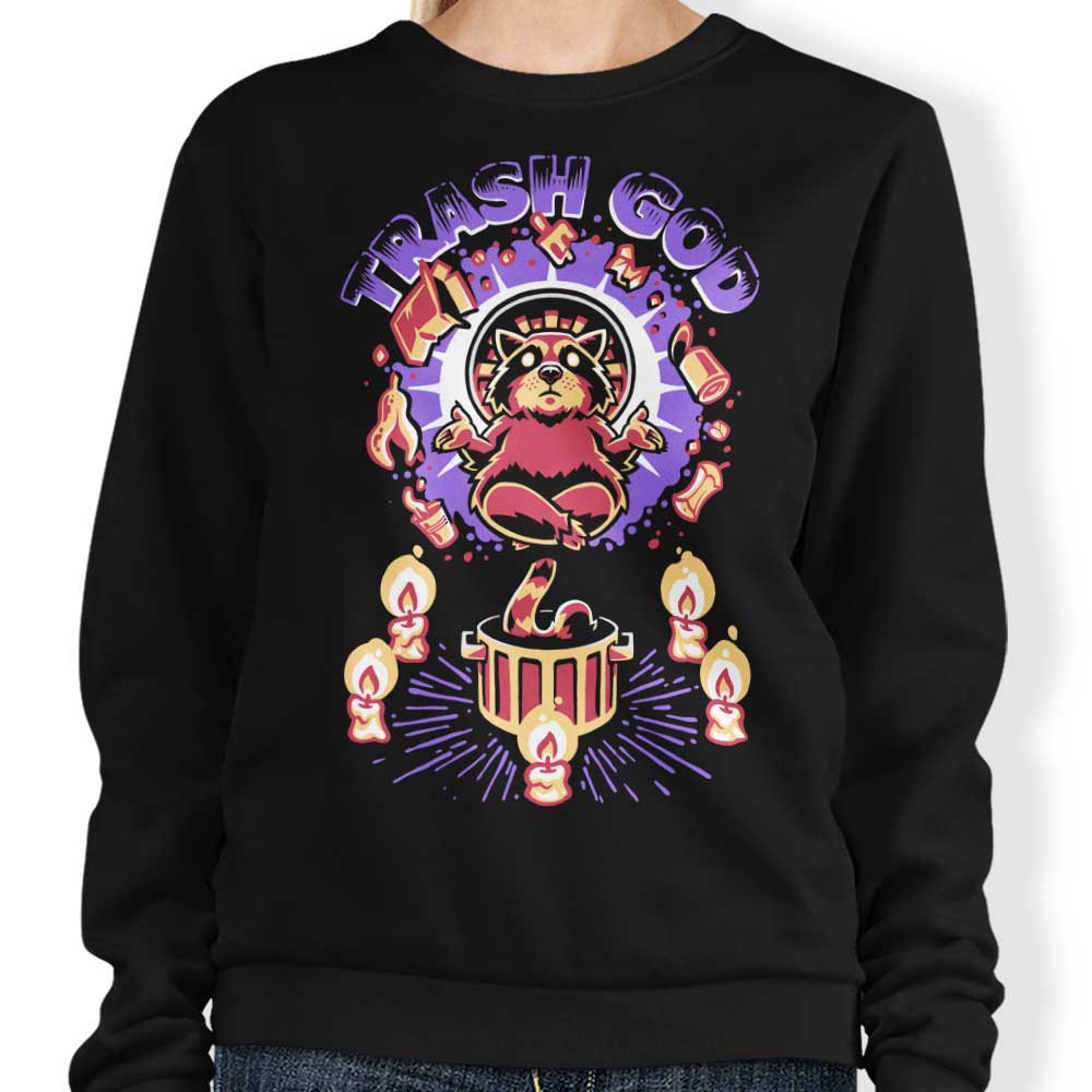 CoD Designs Trash God Crewneck Sweatshirt in S - 4XL Sizes