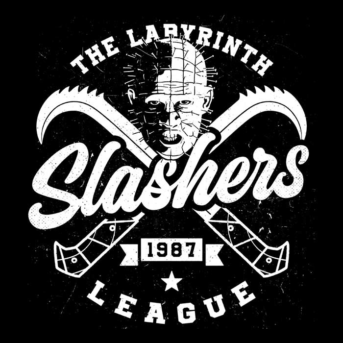 Women's V-Neck T-Shirt - Labyrinth Slashers Collection