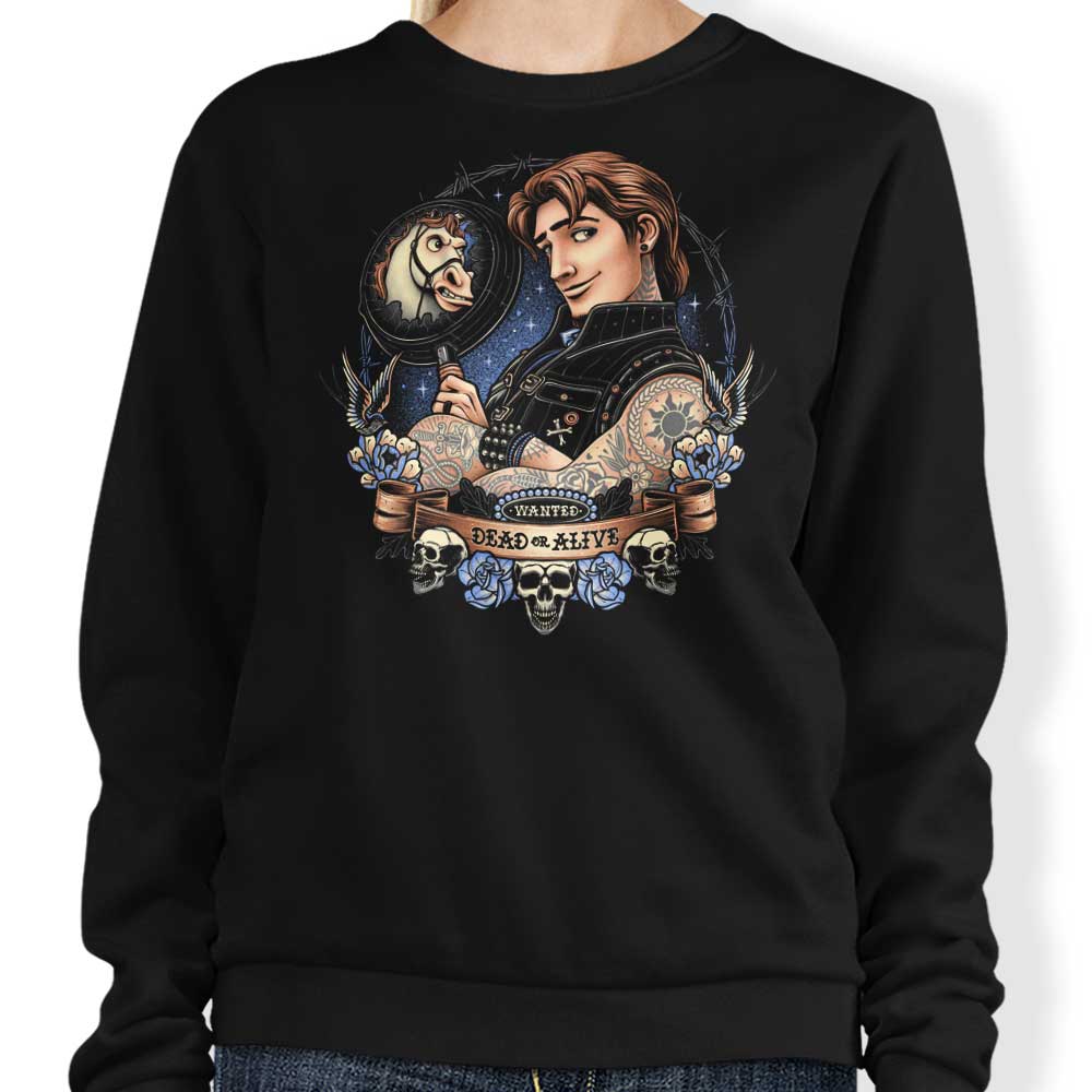 Momma Gorilla's 'Wanted Dead or Alive' Crewneck Sweatshirt - Comfortable and Durable