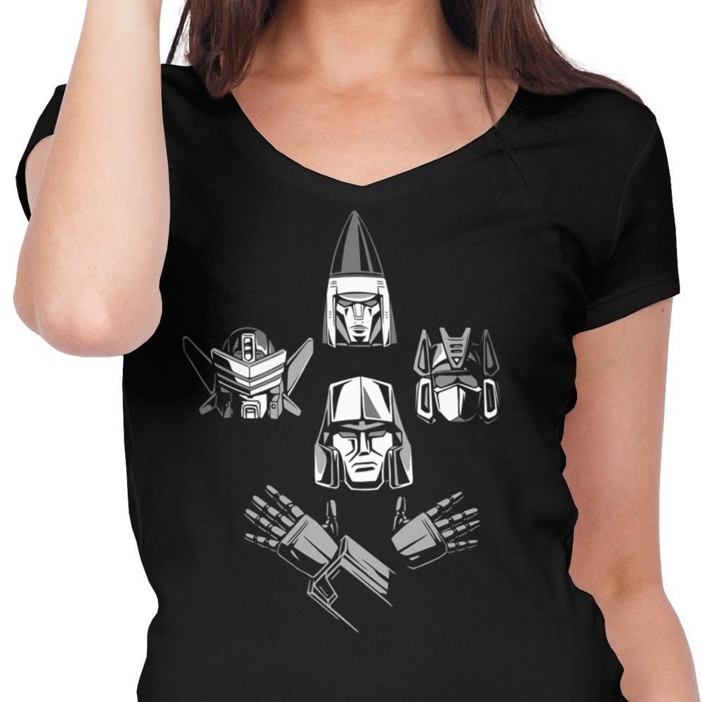 Stylish Bohemian Women's V-Neck Decepticon Top