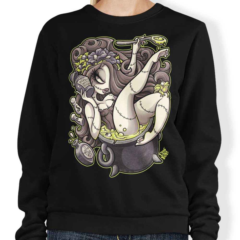 Jehsee's Deadly Nightshade Comfortable Crewneck Sweatshirt in S - 4XL Sizes