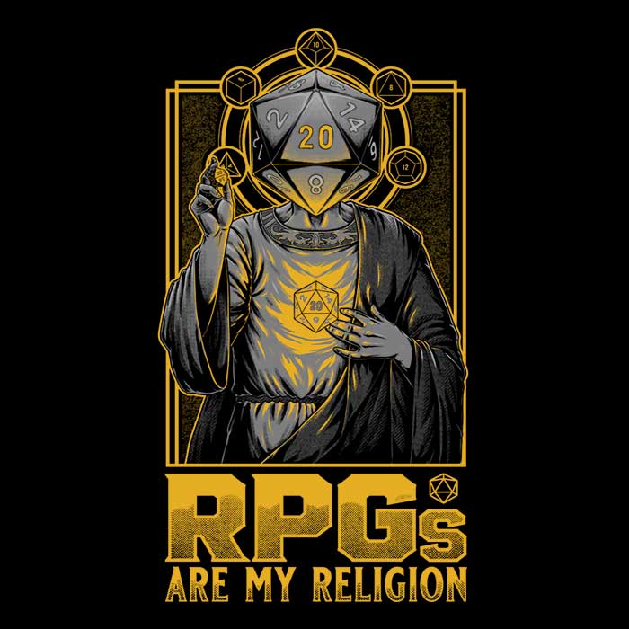 RPG's Are My Religion - Premium Crewneck Sweatshirt for Gaming Enthusiasts