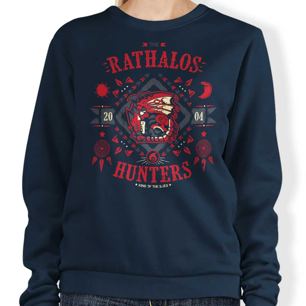 The Rathalos Hunters-themed Men's Sweatshirt for Casual Wear