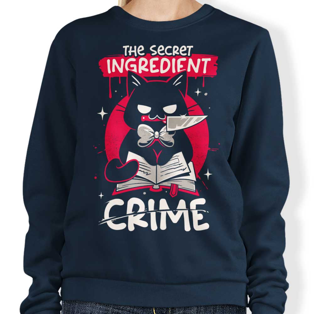 Snouleaf's Killer Secret Ingredient Crewneck Sweatshirt in S - 4XL Sizes