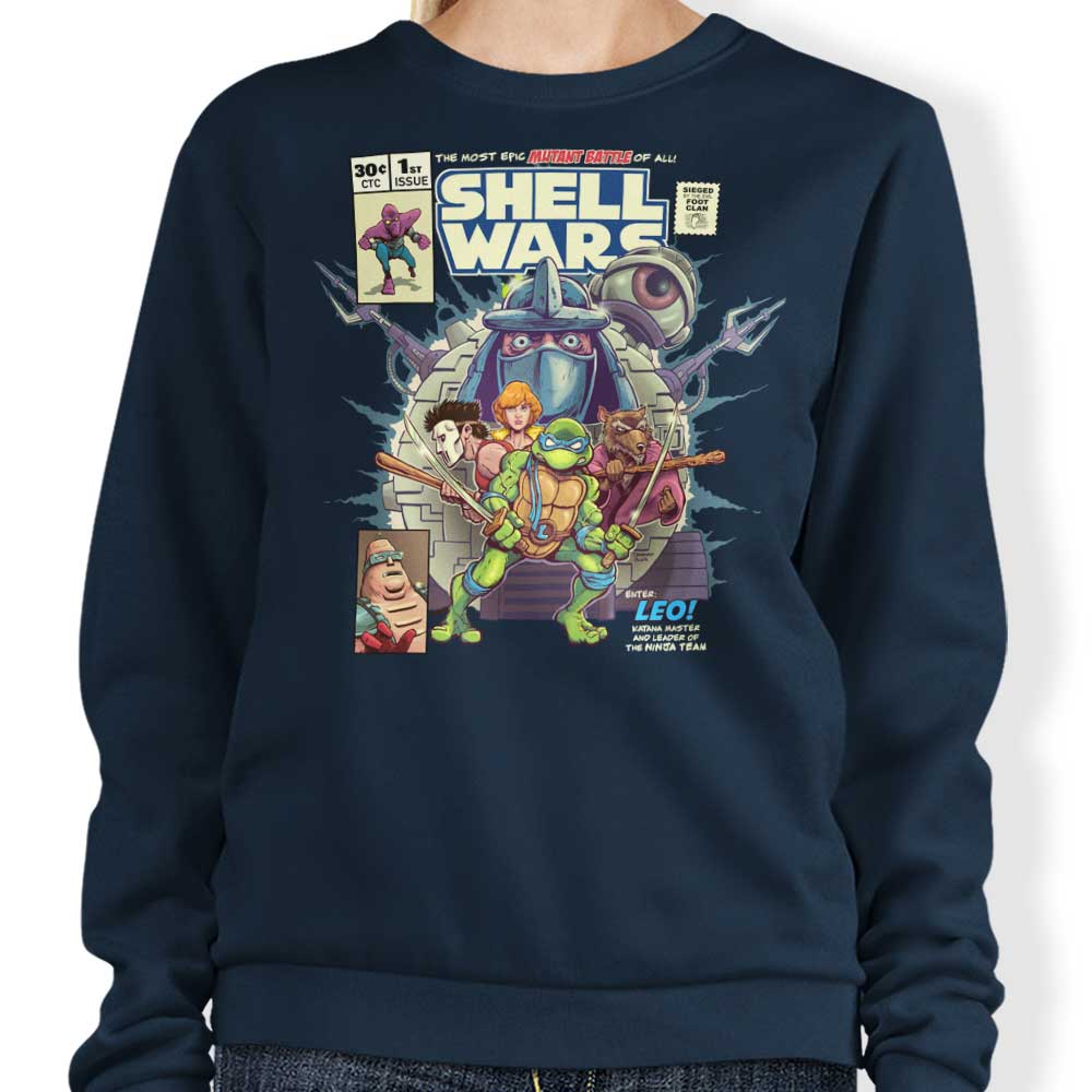 B-Fan's Stylish Shell Wars Sweatshirt for Fashion Lovers