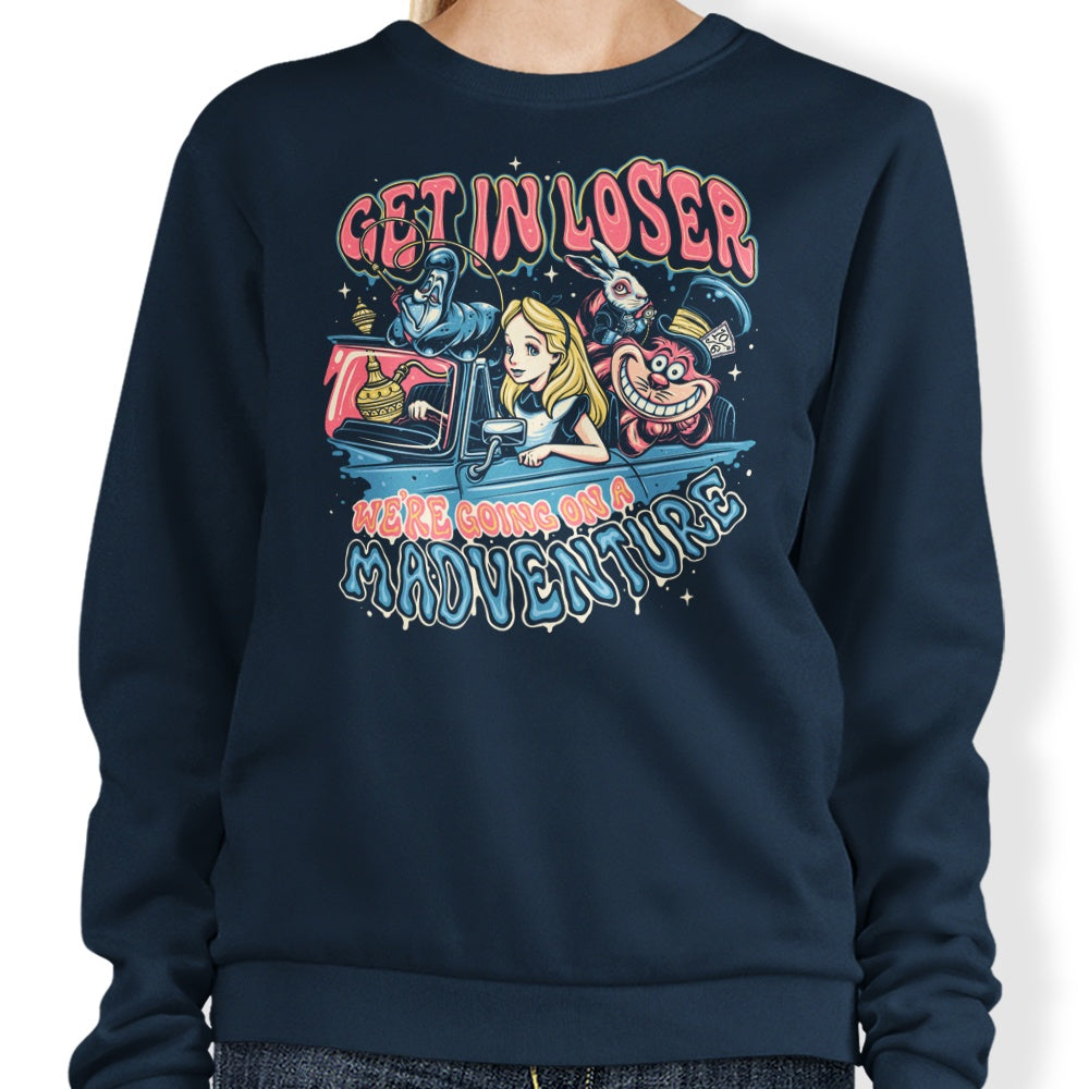 Momma Gorilla's Madventure Comfortable Crewneck Sweatshirt in S - 4XL