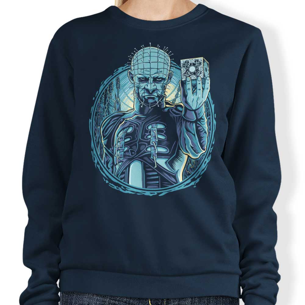 Svthyp's Comfortable 'Into the Labyrinth' Crewneck Sweatshirt in S - 4XL