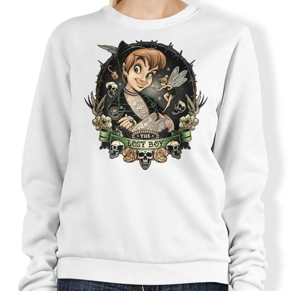 Momma Gorilla's Comfortable 'Lost in Neverland' Crewneck Sweatshirt