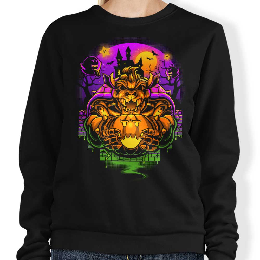 DAObiwan's Bowserween Crewneck Sweatshirt for All Sizes