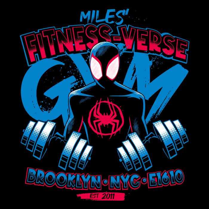 Teesgeex Miles' Fitness Crewneck Sweatshirt - S to 4XL Sizes