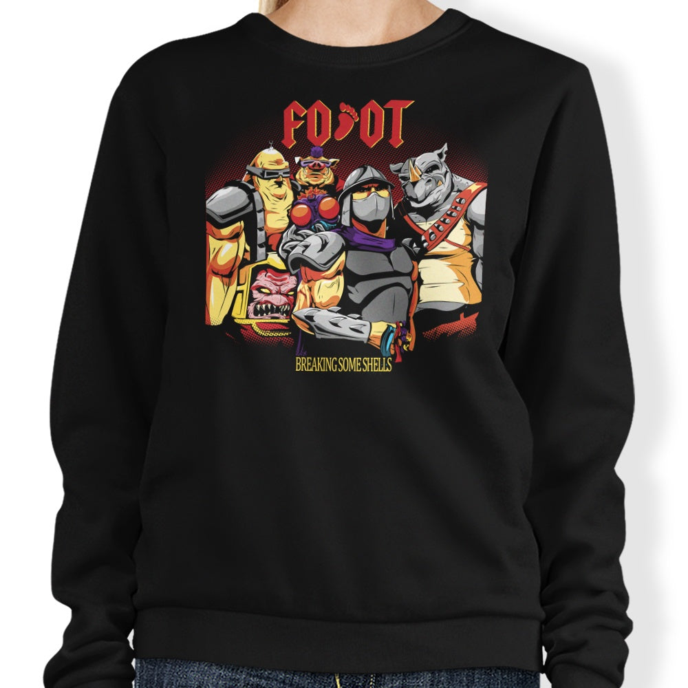 Aaron Morales Designs 'Breaking Some Shells' Comfortable Crewneck Sweatshirt