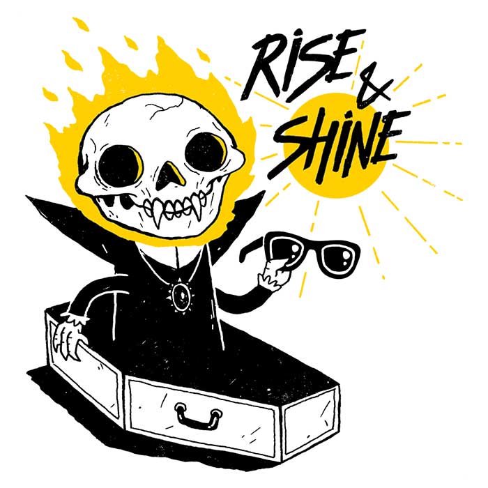 Rise and Shine Crewneck Sweatshirt - Comfortable and Durable Apparel