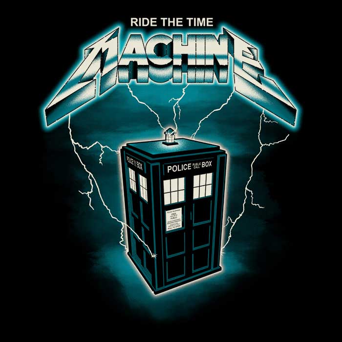 Travel Through Time with Our Retro Division Ride the Time Machine Crewneck Sweatshirt