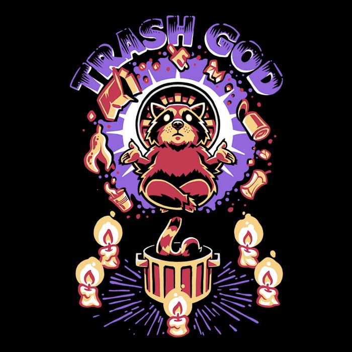 CoD Designs Trash God Crewneck Sweatshirt in S - 4XL Sizes
