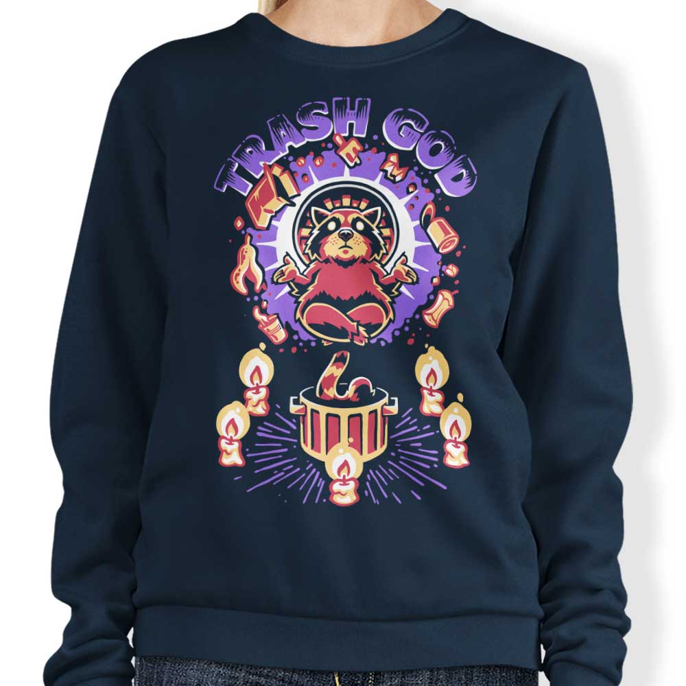 CoD Designs Trash God Crewneck Sweatshirt in S - 4XL Sizes